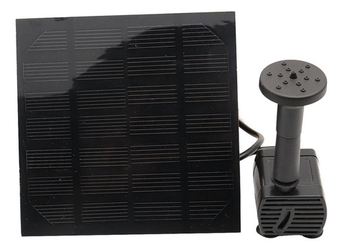 Fuente Solar Con Panel De Bomba De Agua 6 Cabezales De