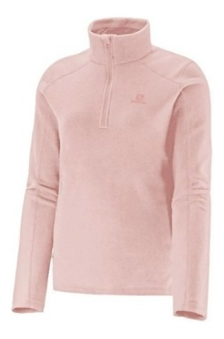 Buzo Salomon Mujer -polar- Lt 1/2 Zip (17580)  -urbano- S+w