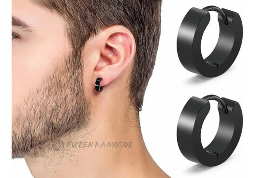 Imagen 5 de 9 de Pack 8 Pares Aretes Hombre Con Piercing, Arracadas Hombre