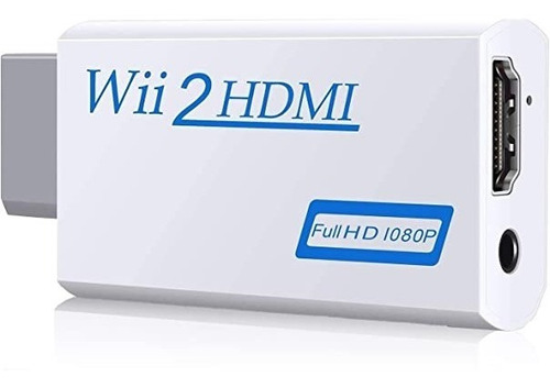 Convertidor Adaptador Para Wii A Hdmi Audio 3.5 Y Video