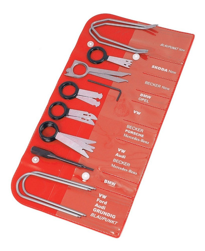 Extractor Removedor Saca Radio 20 Pcs Euro - Electroimporta