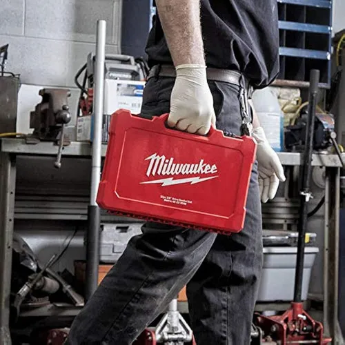 Milwaukee 4932464943 Juego De Dados De Trinquete De 1/4 Mét