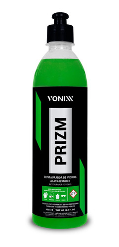 Prizm Vonixx Restaurador De Vidros Removedor De Chuva Ácida