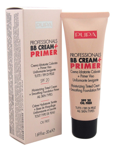 Pupa Milano Professionals Bb Cream Y Spf 20 Primer Para Muje
