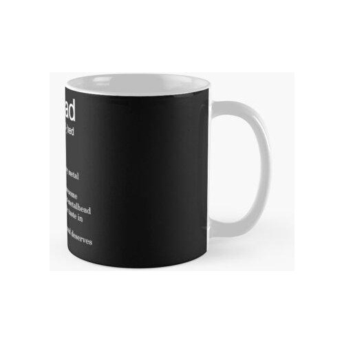 Taza Significado Metalero Calidad Premium