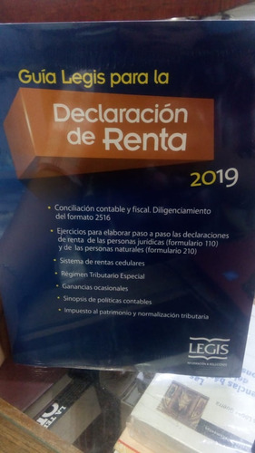 Guía Legis Para La Declaración De Renta 2019