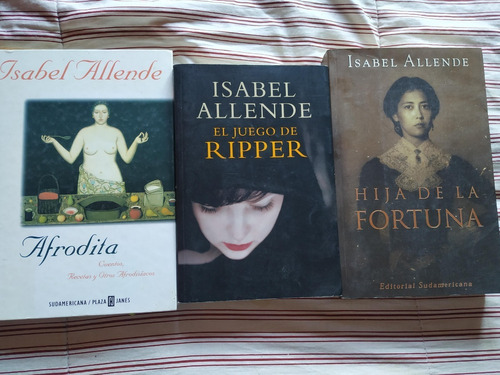 Isabel Allende X3: Afrodita, Hija De La Fortuna Y Otro