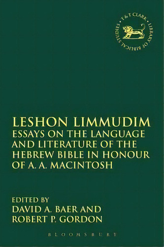 Leshon Limmudim, De David A. Baer. Editorial Bloomsbury Publishing Plc, Tapa Blanda En Inglés