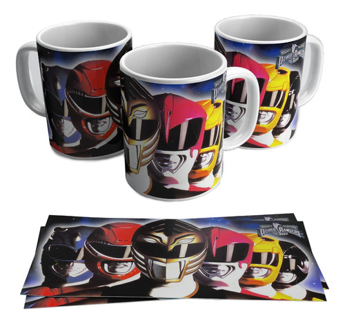 Taza Mágica 11 Oz / Power Rangers Movie  , M01 (1 Pz)