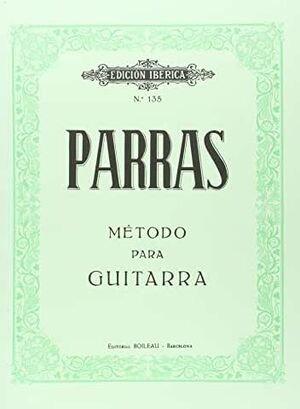 Libro Mã©todo Guitarra - Parras Del Moral, Juan