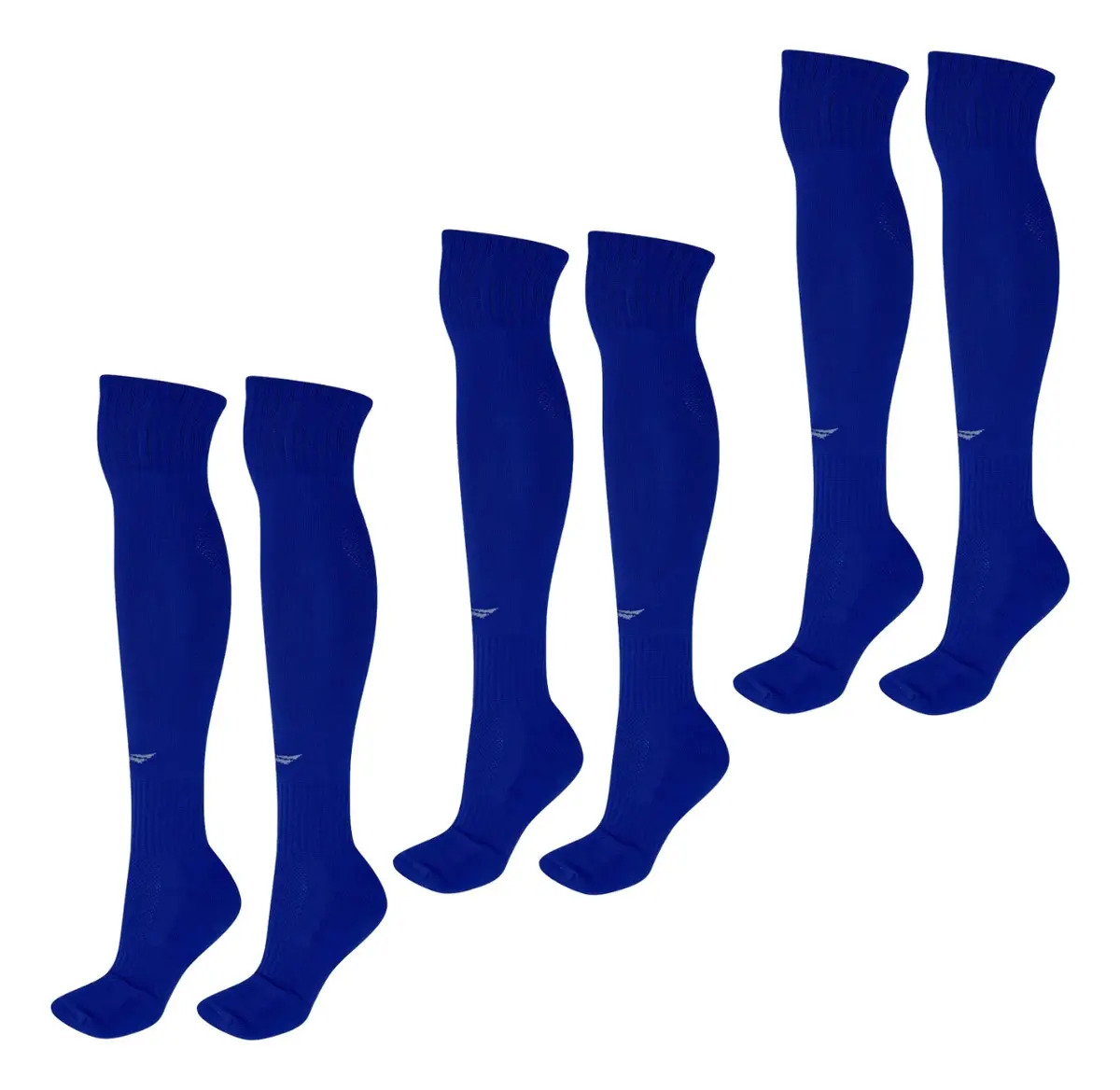 Kit 3 Pares Meião Penalty Jogador Profissional Futebol Matis Cor 3 Marinho Tamanho 39-44