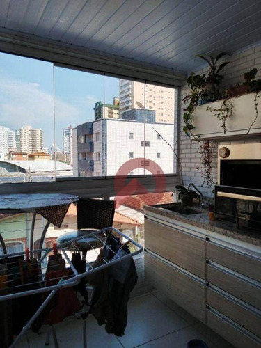 Imagem 13 de 21 de Apartamento Com 2 Dormitórios À Venda, 66 M² Por R$ 398.000,00 - Tupi - Praia Grande/sp - Ap1920