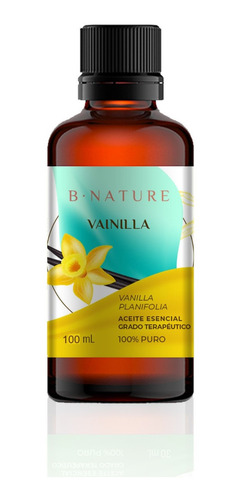 Aceite Esencial De Vainilla 100% 100 Ml Bnature