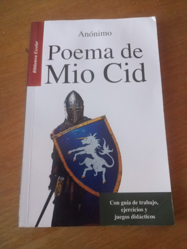 Poema De Mio Cid (presenta Marcas De Humedad) - Anónimo
