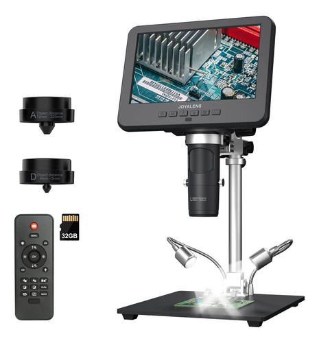 Microscópio Digital Joyalens Jl246ms 24mp 2000x Com 3 Lentes