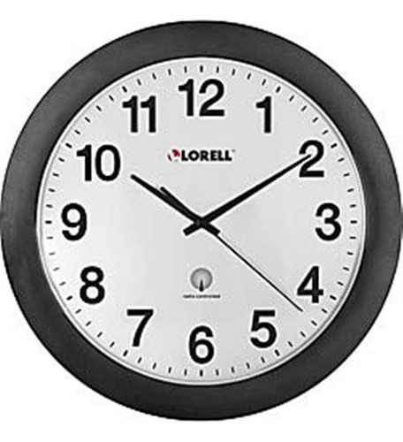 Lorell  reloj De Pared Con Números Arábigos, 30,5
