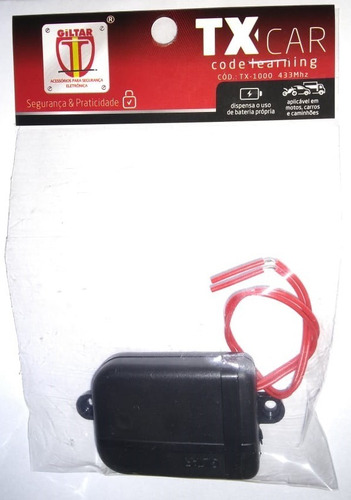 Tx-car Controle Remoto De Portão Para Farol De Carro 433mhz