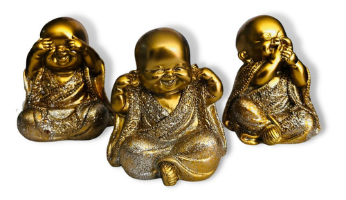 Set Adorno Little Buddha Shiny