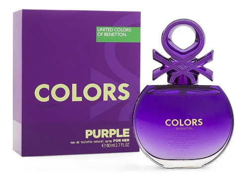 Perfume Benetton Purple 80ml Mujer