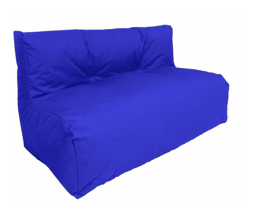 Sofa Puff En Lona 2 Puestos - Nuevo - Estilo Relax