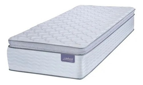 Imagen 3 de 7 de Base Box Somier 1 1/2 Cama Con 2 Cajones + Inducol April 90