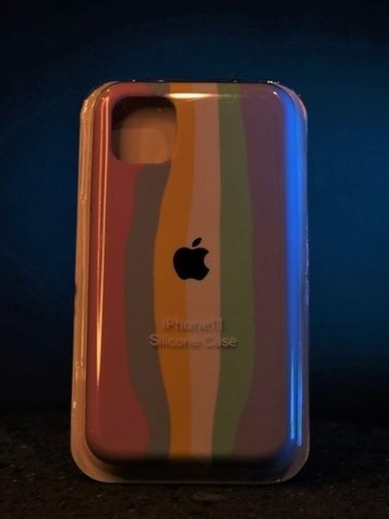 Funda Para iPhone 11 Arcoíris Pastel 