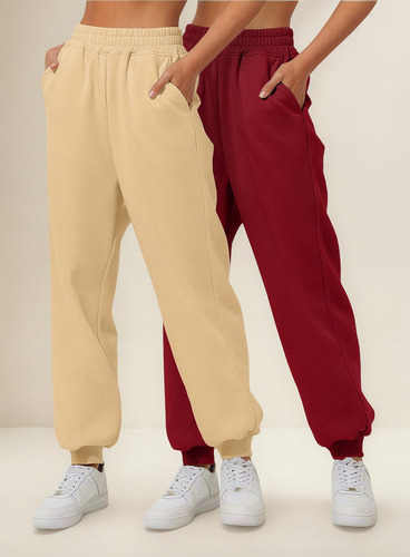 Pantalones Deportivos Loose Home De Alta Calidad Para Mujer,