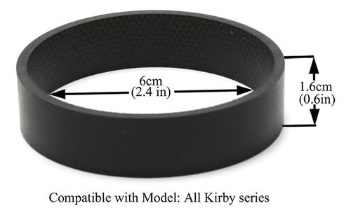 Cinturón Moleteado Para Aspiradora Kirby All Generation G3,