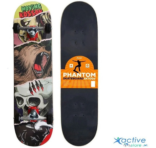 Skate Kossok Completo Patineta Maple Concavo Abec 5 Pu