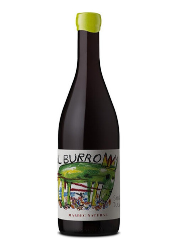 Vino Tinto Orgánico Malbec El Burro Santa Julia 750 Ml