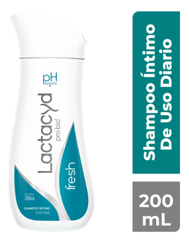 Shampoo Íntimo Lactacyd Fresh Frasco Con 200 Ml