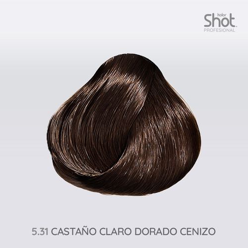 Tinte Cabello Kolorshot Dorados Cenizos Kit 2pzas+2peroxidos