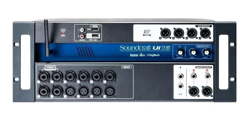 Mesa De Som Digital Soundcraft Ui 16 Mesa 16 Canais Usb Wifi