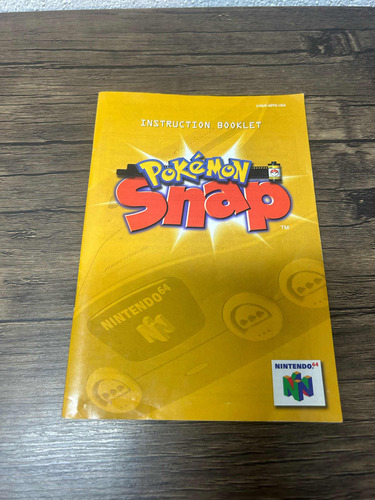 Manual Pokémon Snap 64