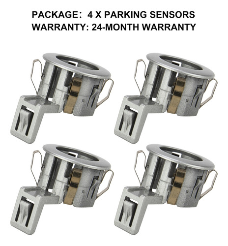 4 Soportes For Sensor De Aparcamiento Toyota 89348-33080.