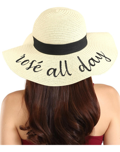 Brook + Bay Sombreros Verano Bordados Para Mujer - Sombre )