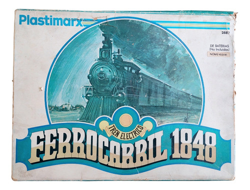 Tren Ferrocarril 1848 De Plastimarx De Los 70s (completo)