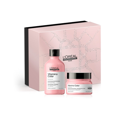 Set Vitamino Color Shampoo + Máscara L'oréal Pro