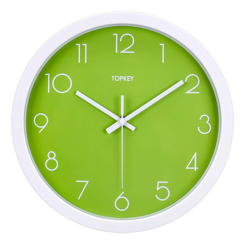 Topkey Reloj De Pared 12 Reloj De Pared Moderno Decorativo S