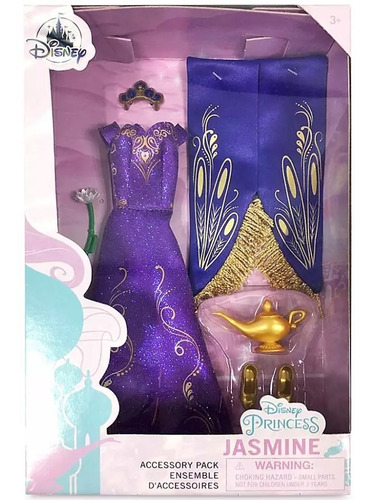 Imagem 2 de 2 de Jasmine Clássica Roupa Boneca E Acessórios Ms