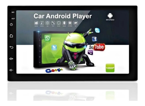Central Kit Multimídia Android Gps Wifi Vw Up 2014 2015 2016