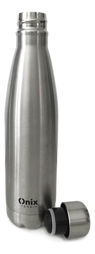 Garrafa Térmica 500 Ml Em Aço Inox Inquebrável 12hrs Branca Cor Garrafa termica branca