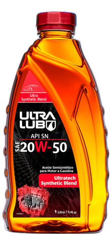 Ultra Lub Semi Sintetico 20w50 1l