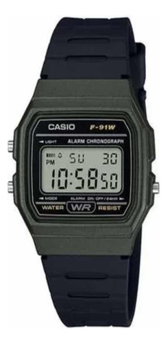 Reloj Casio F-91wm-3adf Verde