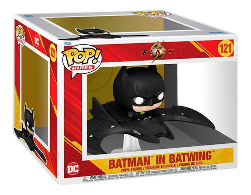 Funko Pop Ride Batman En Batwing 121 The Flash Dc Movies