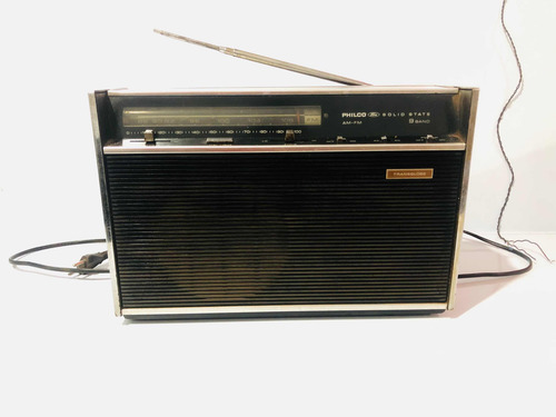 Radio Transglobe Philco Ford Solid State 9 Band Funcionando