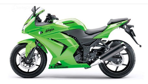 Adesivos Moto Kawasaki Ninja 250r Rabeta Carenagem Tanque