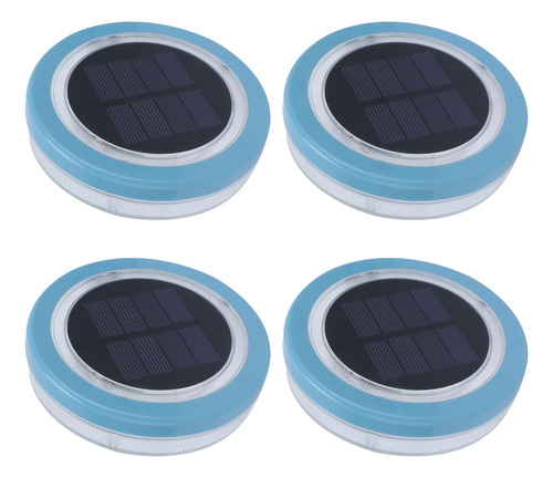 Alberca Led Solar Flotante Con Carga Automática De 4 Colores
