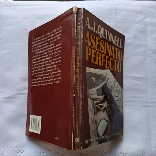 Asesinato Perfecto - A. J. Quinnell - Emecé Editores 1996 (Usado)