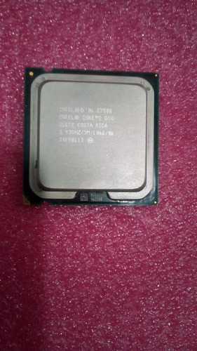 Procesador Core 2 Dúo E7500 2.93ghz